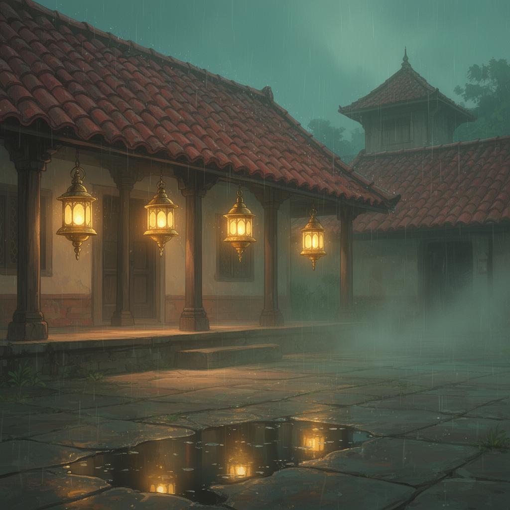 The Lantern Before Monsoon